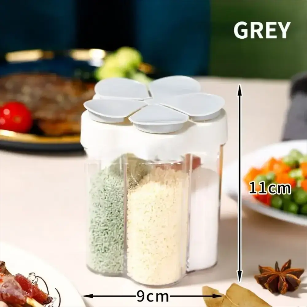 Spice Storage Jar Versatile Plastic Container For Spices
