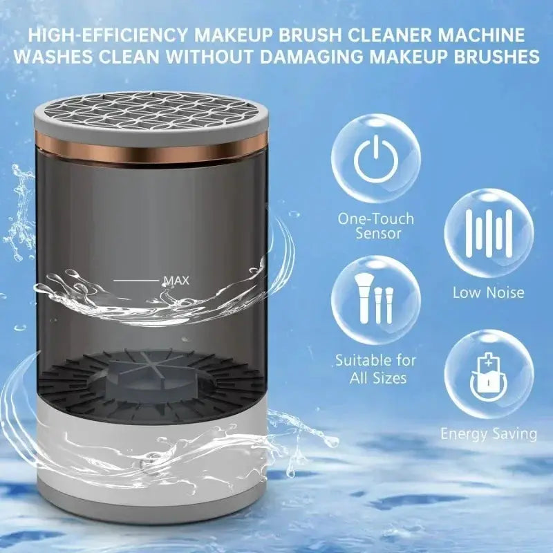 Rechargeable Electric Makeup Brush Cleaner - OurLum.com