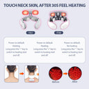 Meetcare Tens Neck Massager - Wireless Heating