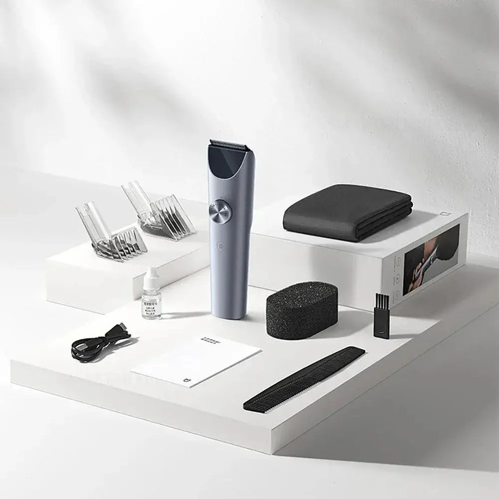 Hair Clipper 2 Titanium Blade Trimmer for Men Professional