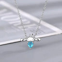 Hello Kitty Zircon Pendant Sparkling Elegance Jewelry