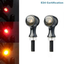 Dynamic 3 In 1 LED Motorcycle Turn Signals Front And Rear Lights