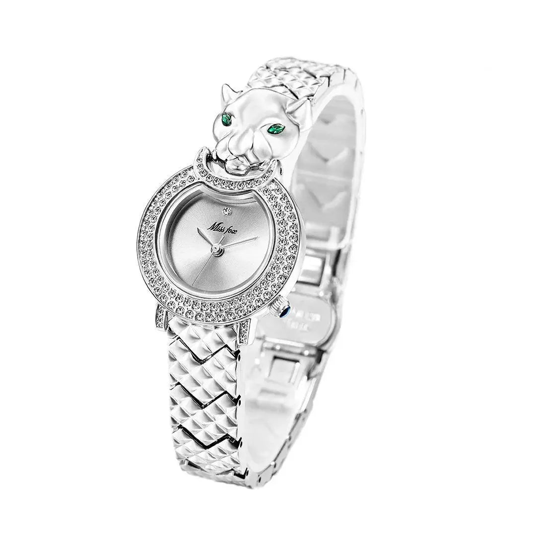 Leopard Dial Fashion Watch Quartz Timepiece Waterproof