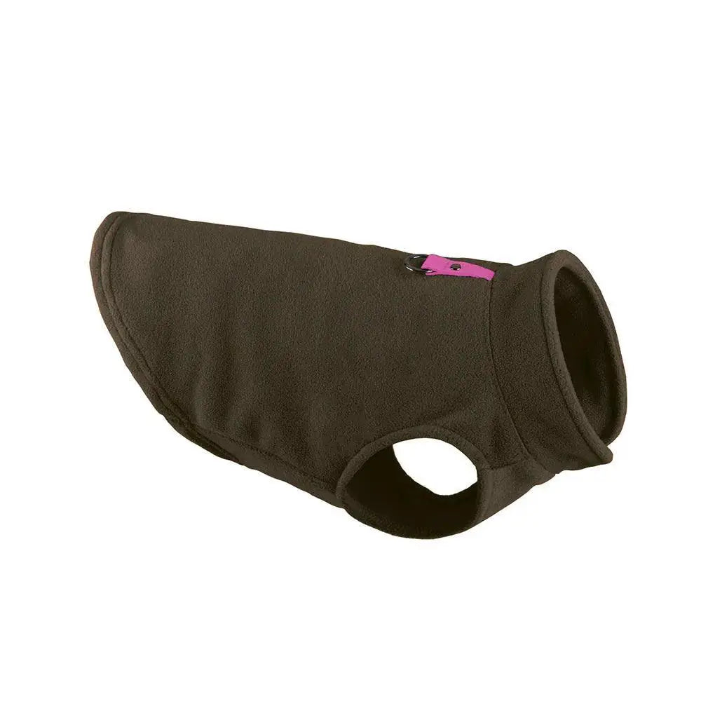 Cozy Winter Dog Jacket for Small Breeds — Cyan