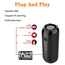 Portable Bluetooth Speaker With Bass