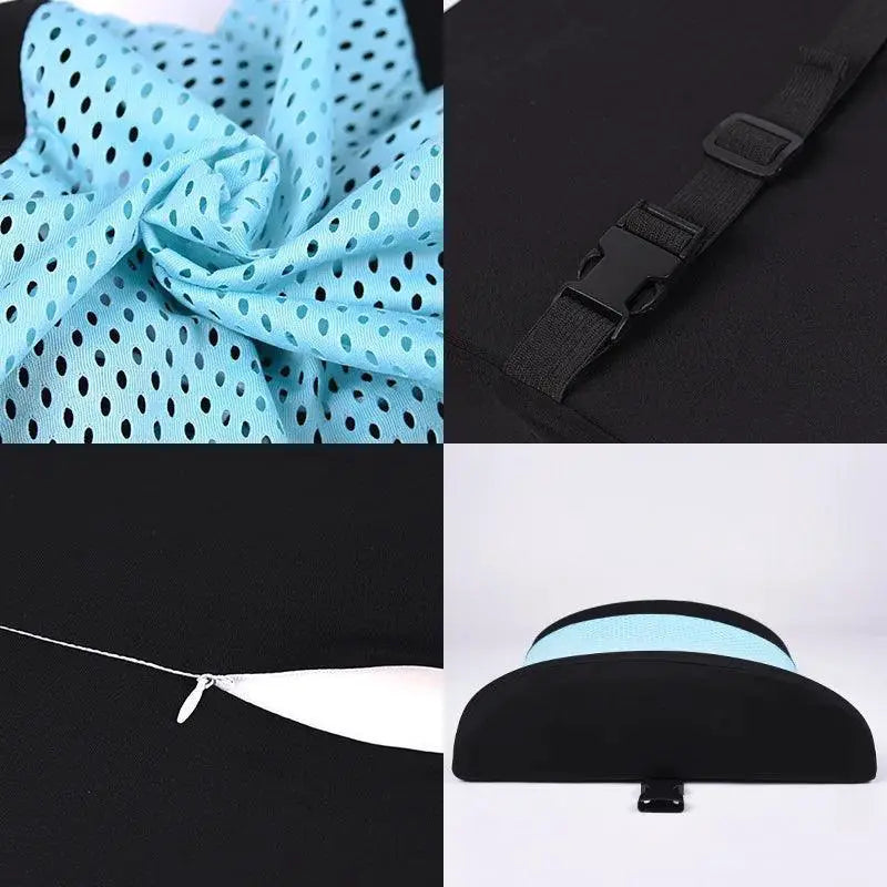 Breathable Memory Foam Lumbar Cushion For Car And Office