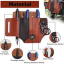 Tactical Leather Belt - Durable EDC Tool Holder