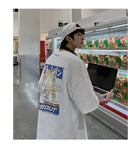 100% Cotton Men's T-shirts Japanese Style Cat Anime Tees