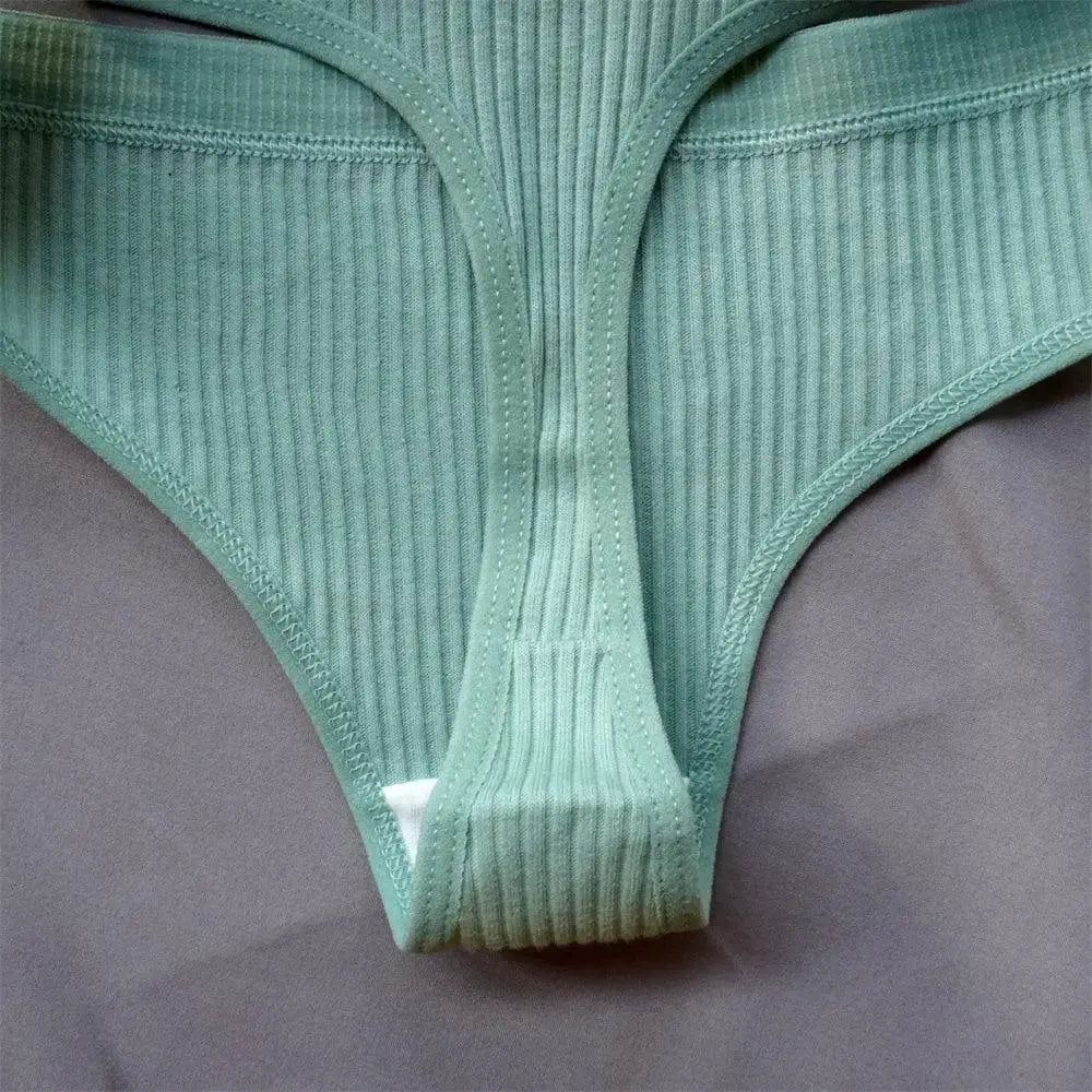 Cotton Seamless Thongs Comfort Pack For Women 3 Pack