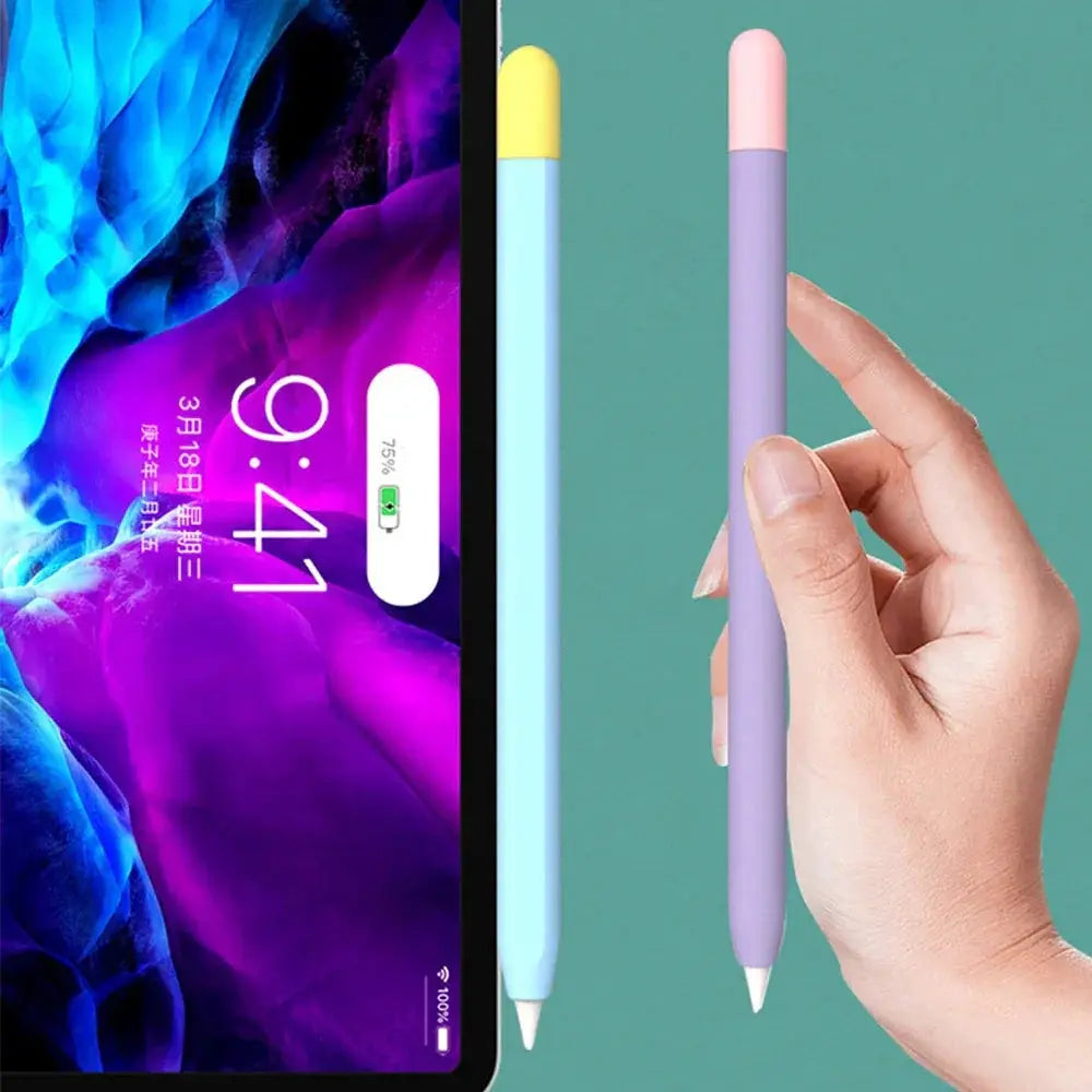 Apple Pencil Case Silicone Cover For 1st And 2nd Gen Stylus