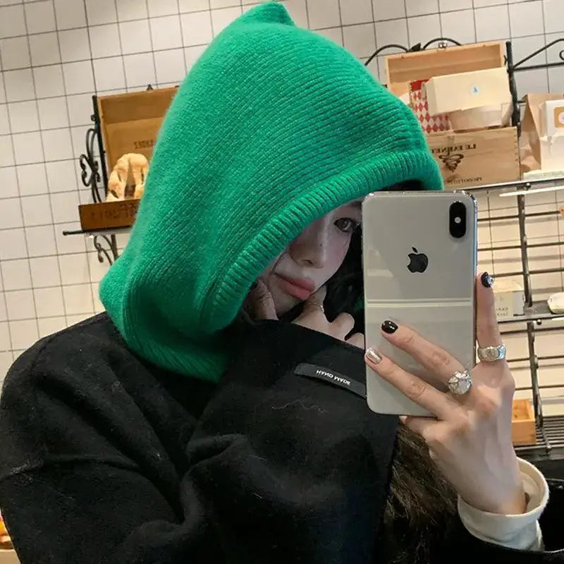Cozy Knitted Balaclava Hat For Winter Outdoor Essential