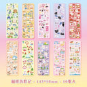Durable Animal Stickers for Scrapbooks