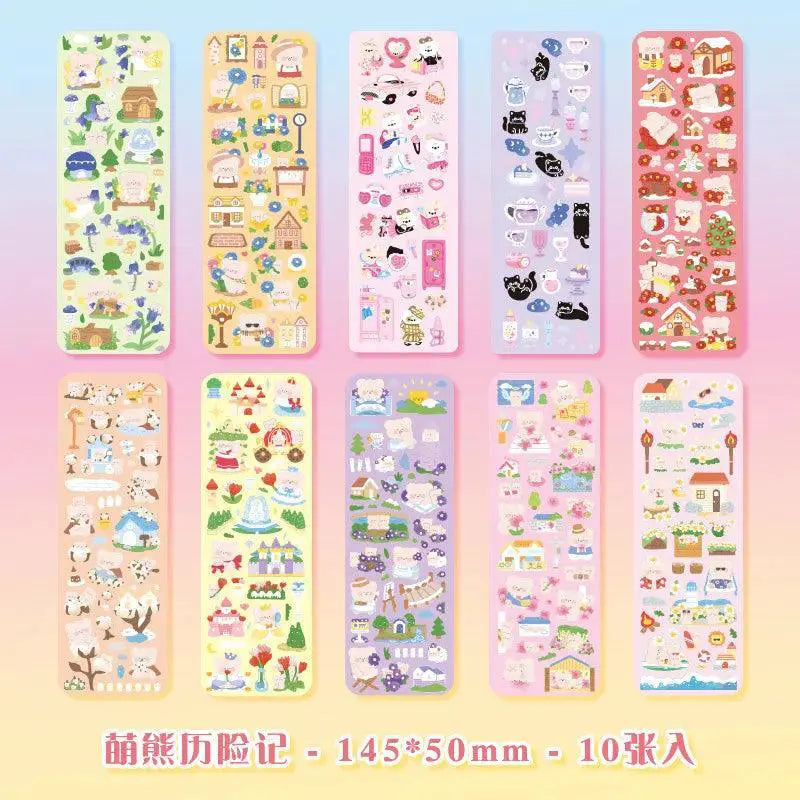Durable Animal Stickers for Scrapbooks — product view