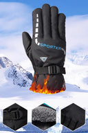 Outdoor Winter Warm Thermal Cycling Gloves Waterproof Anti-slip