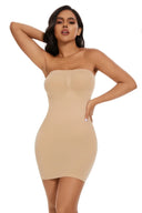 Off-Shoulder Compression Body Shaper Dress for Women