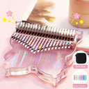 Transparent Acrylic Kalimba 17 21 Key Crystal Thumb Piano