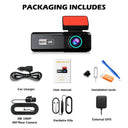 4K Night Vision Dash Cam For Safe Driving At Night