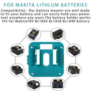 18V Liion Battery Holder for Makita and Milwaukee Tools