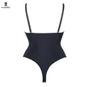 Plus Size Strap Bodysuit Corset - Seamless Shapewear