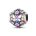 Silver Plated Dangle Charm Beads