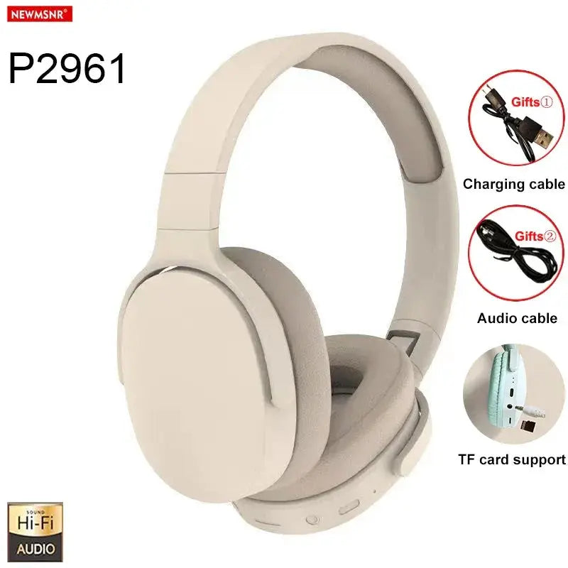 New Fashion Wireless Bluetooth Over Ear Headphones Stereo