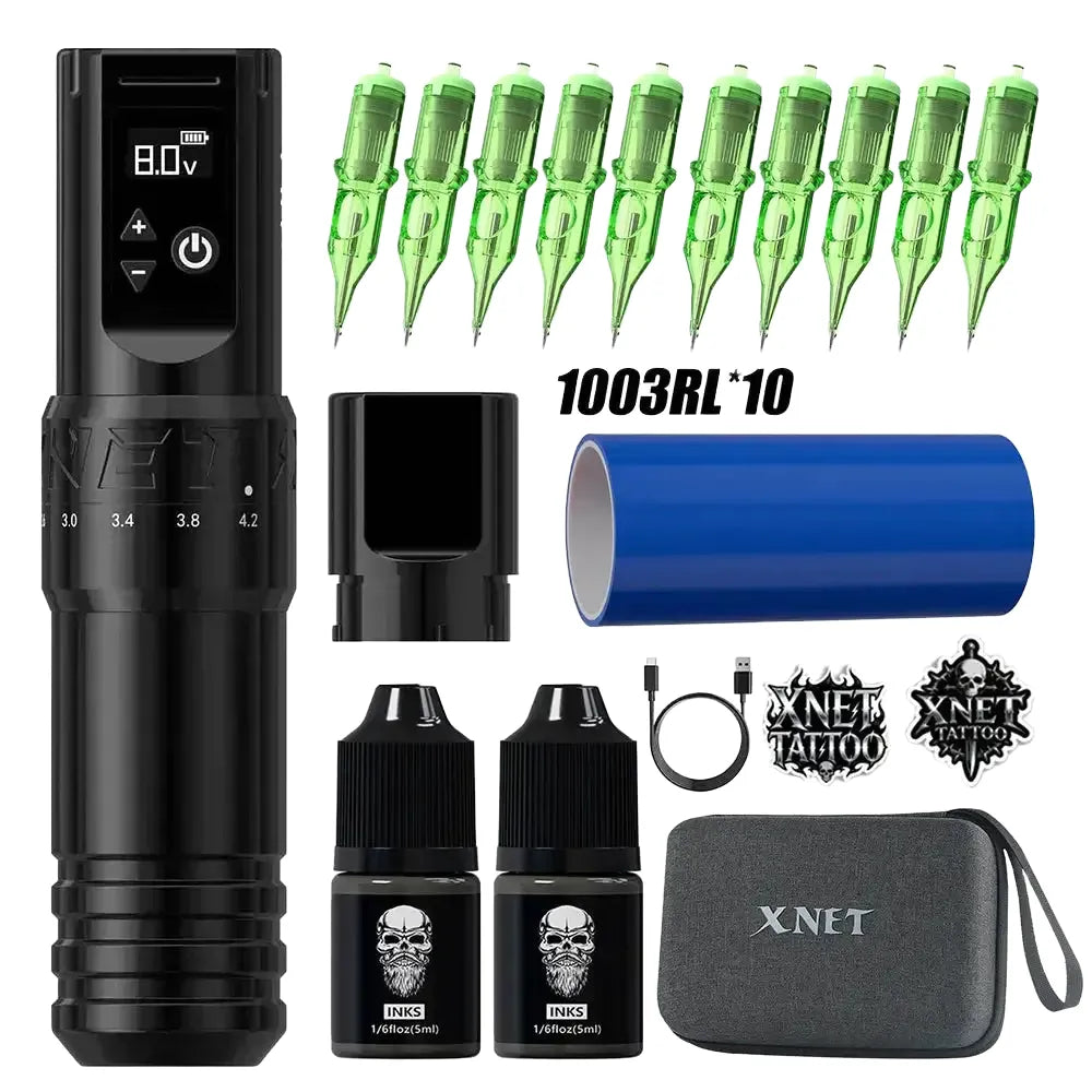 XNET Wireless Tattoo Machine Kit — product view 1