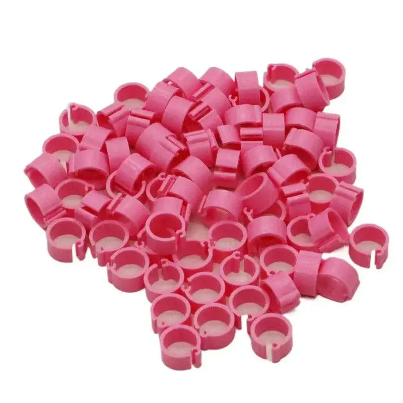 Birds Feet Rings Plastic Clip Ring Variety Pack For Pigeons
