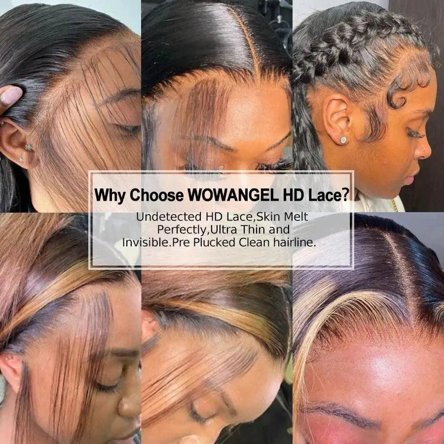 34 Inch HD Lace Front Wig Premium Brazilian Human Hair