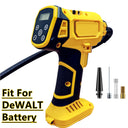 DeWALT Cordless Tire Inflator with Digital Gauge for Cars