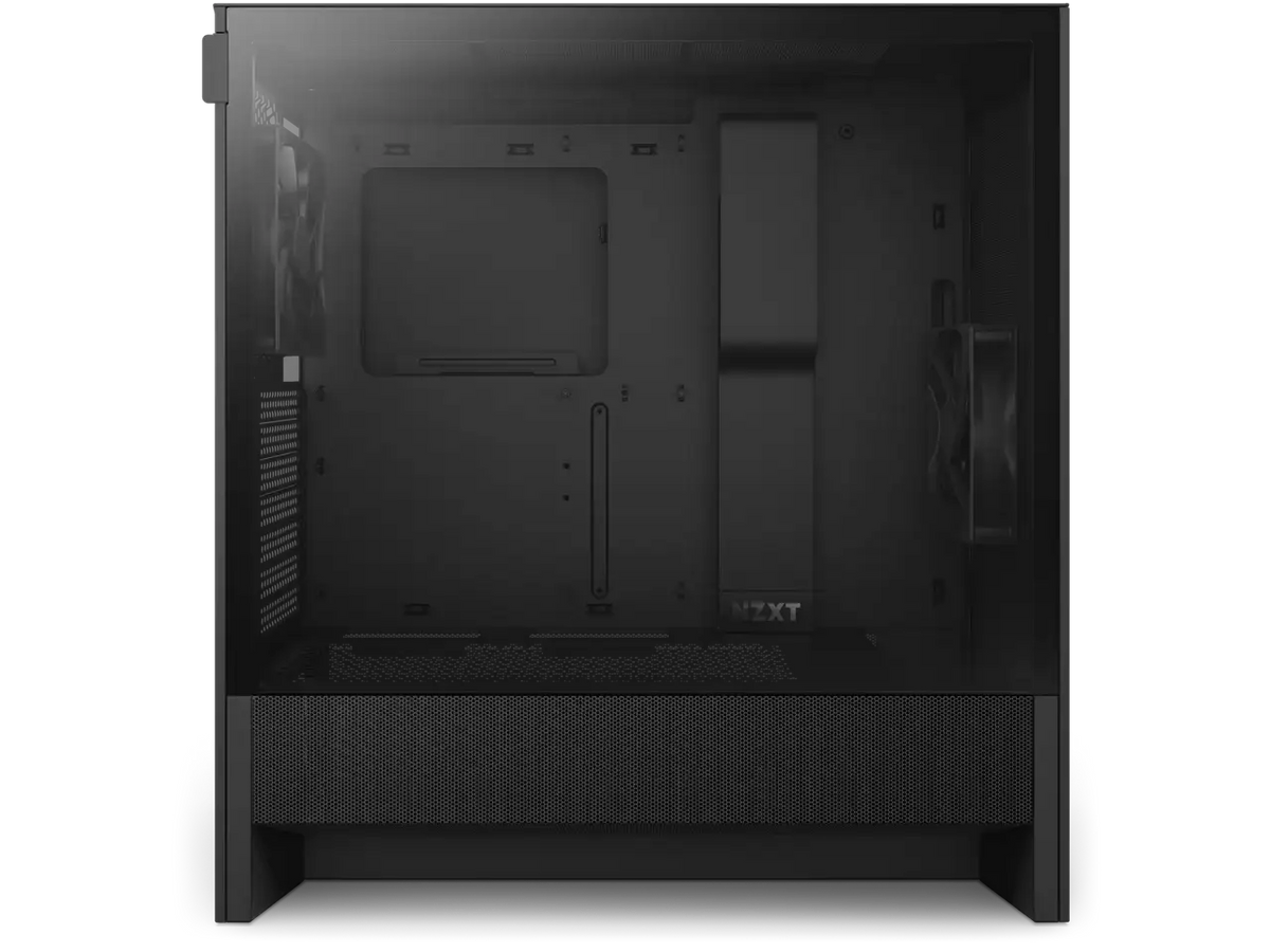 NZXT H Series Flow Edition ATX Mid Tower Chassis All Black — product view 4