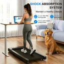 Under Desk Treadmill 2.5 HP Walking Pad With 6 Percent Incline