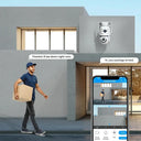 Outdoor PTZ 4K Security Camera With AI