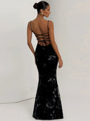 NIBBER Backless Bandage Dress