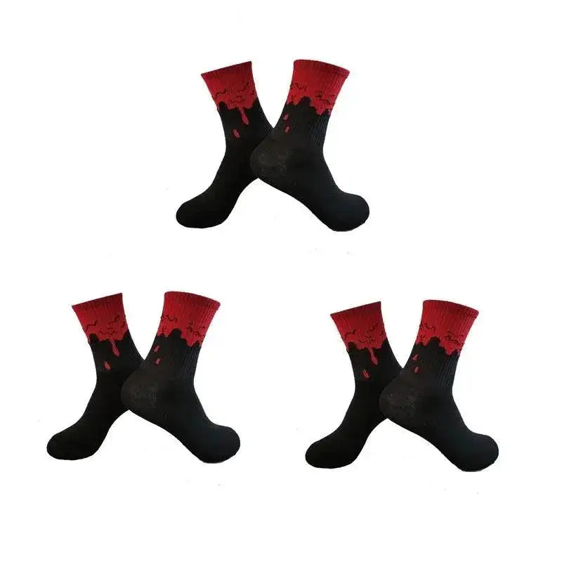 Cactus Jack Hip Hop Crew Socks Sporty Style For Occasions