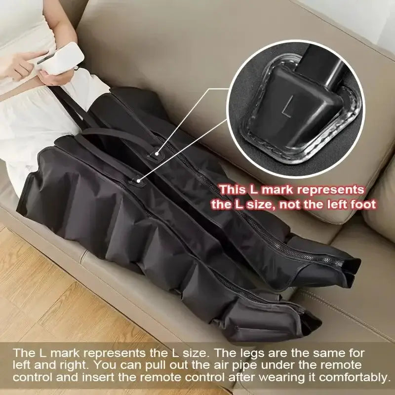 Massage Boots Air Wave Massager Leg and Foot smart air bag Massager to promote blood circulation