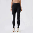 Back Pocket Yoga Leggings Women High Waist Pants