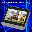 3MP Tuya Doorbell Camera Peephole Battery 5000mAh WiFi Never Miss a Knock