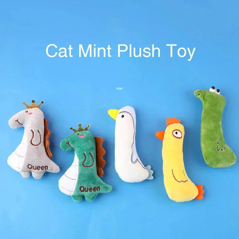 Catnip Plush Toy for Cats and Kittens Dental Care Accessory
