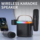 Karaoke Machine Bluetooth PA System with Microphones