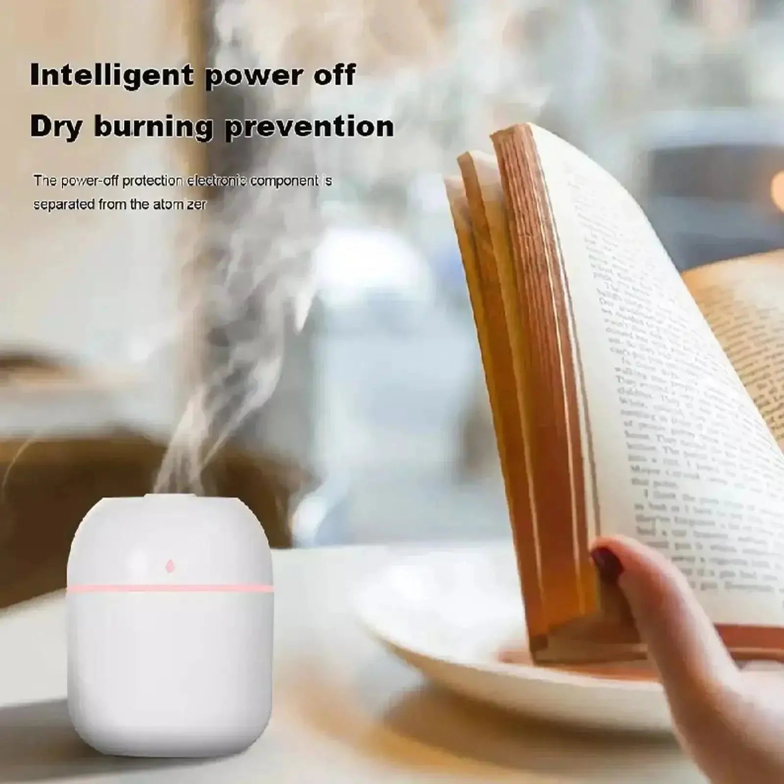 USB Aroma Diffuser for Serene Sleep with Auto Shut Off