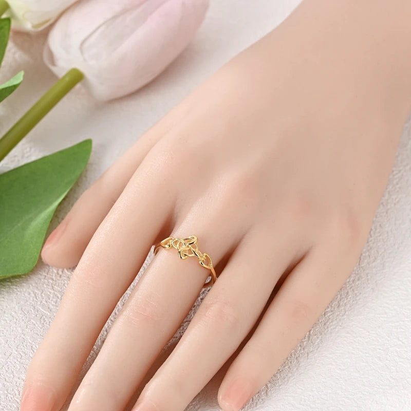 Mula Sterling Silver Gold Celtic