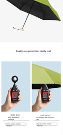 1Pc 55% Off Mini Sun Umbrella Pocket Rain Umbrella