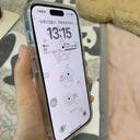 Pink Floral Case - Impact Resistant Clearcover