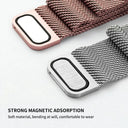 Milanese Strap For Apple Watch Ultra 4 2 3 49 46 42mm 44 40 41 45 38mm Bracelet For iWatch Series 12 11 10 9 3 6 5 SE 7 8 Strap