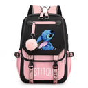 MINISO Disney Stitch Kids Backpack Cartoon Print Schoolbag Gift