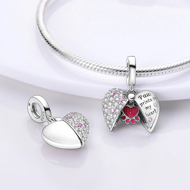 Sterling Silver Charm Bead Charms