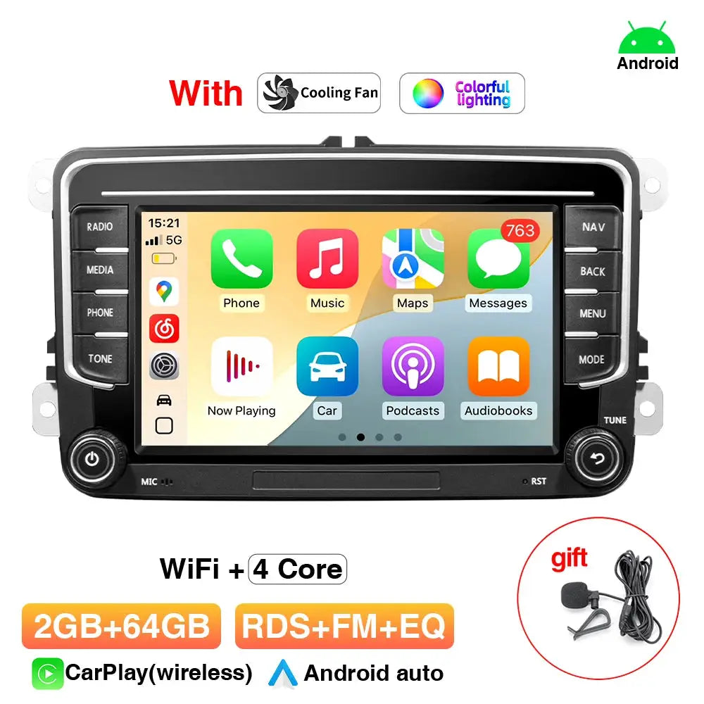 Grandnavi Car Radio - Double Din Gps - 8G 128G product image