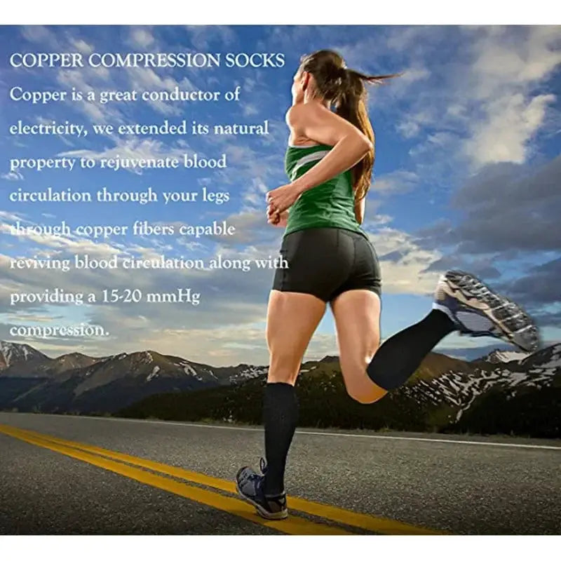 Korean Edition Compression Socks For Running Soccer Nursing