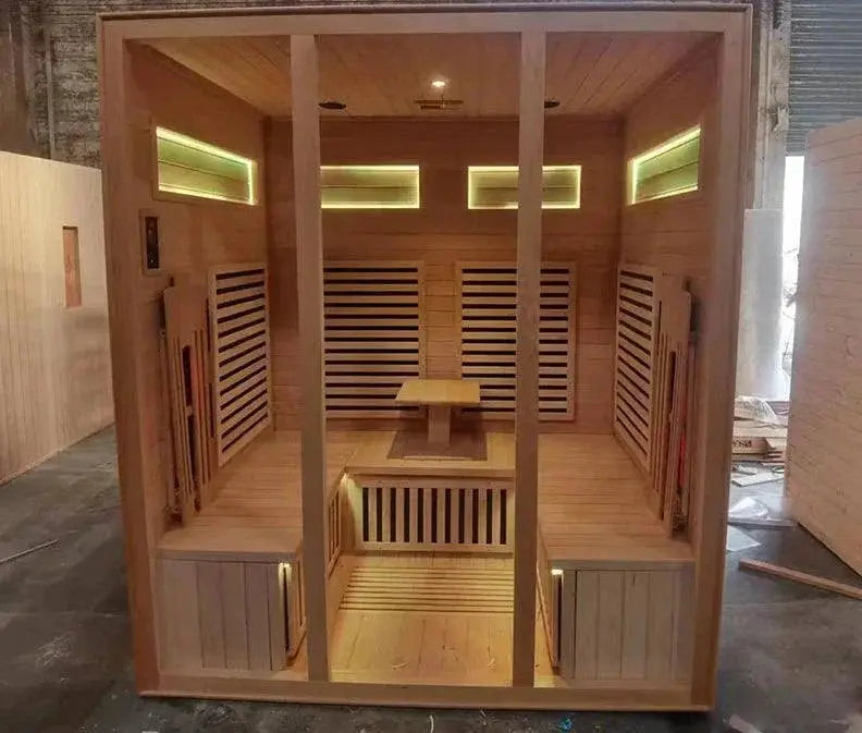 Heavenly Sauna Room Luxury Outdoor Relaxation Experience