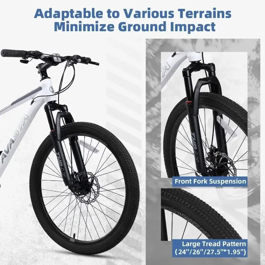 Inch Carbon Steel Mountain Bike — product image 5